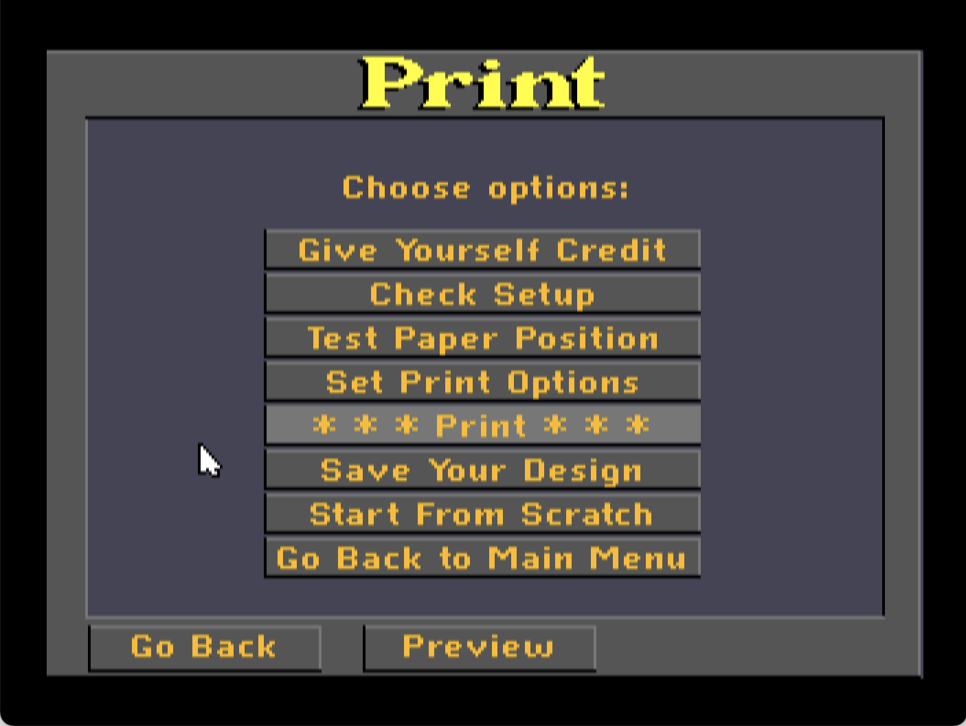 The Print Shop IIgs screenshot 4 of 4