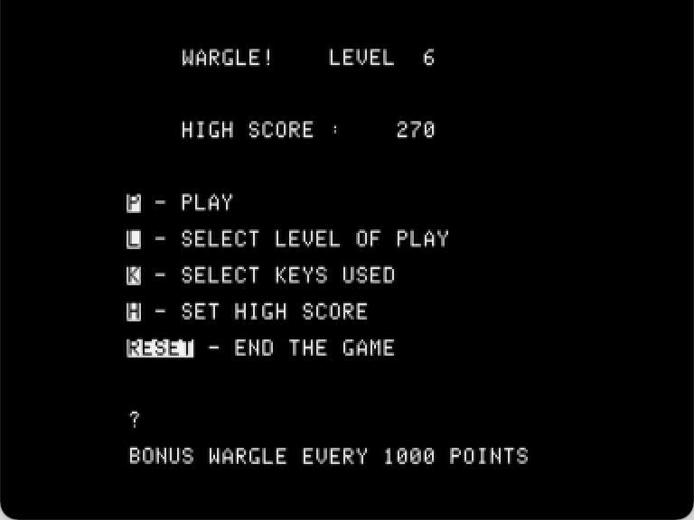 Wargle! screenshot 3 of 3