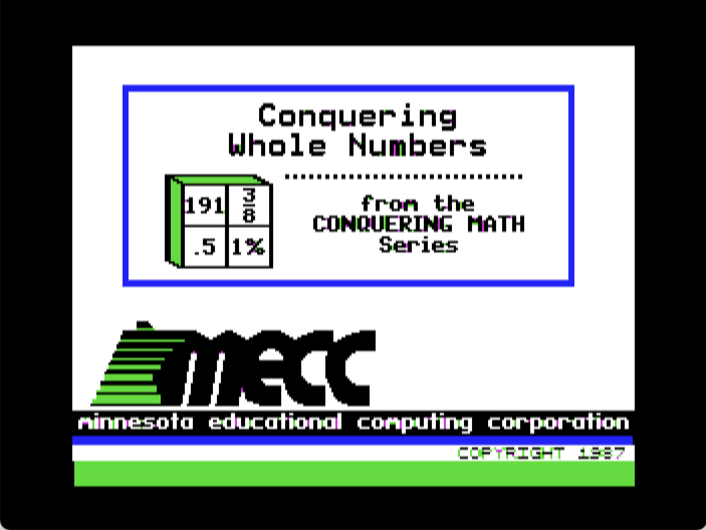 Conquering Whole Numbers screenshot 1 of 3