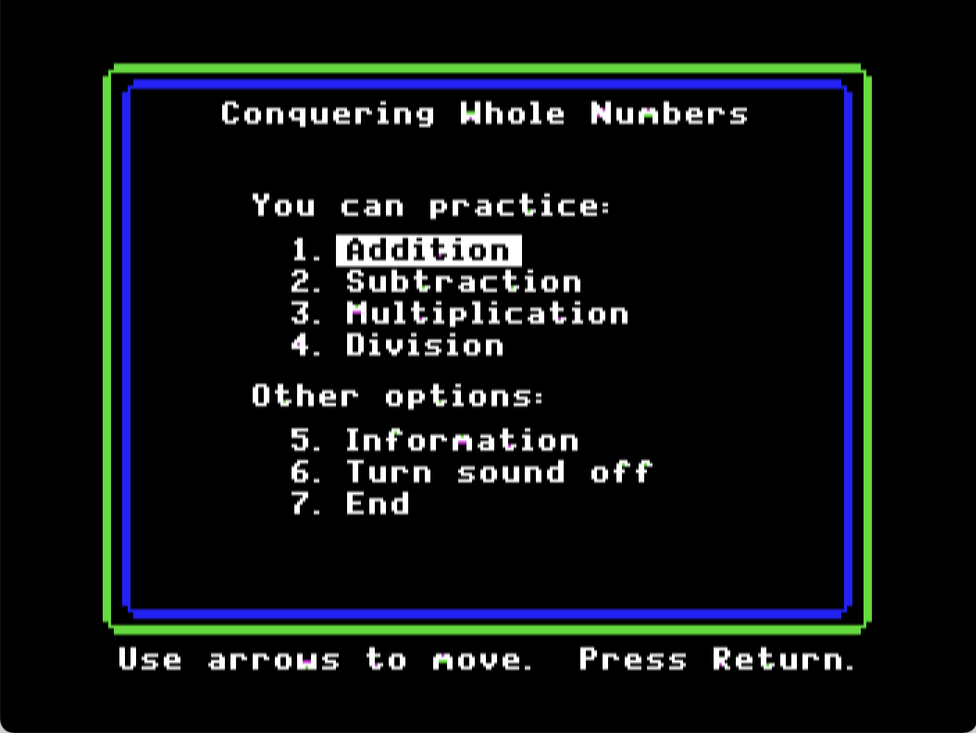 Conquering Whole Numbers screenshot 2 of 3