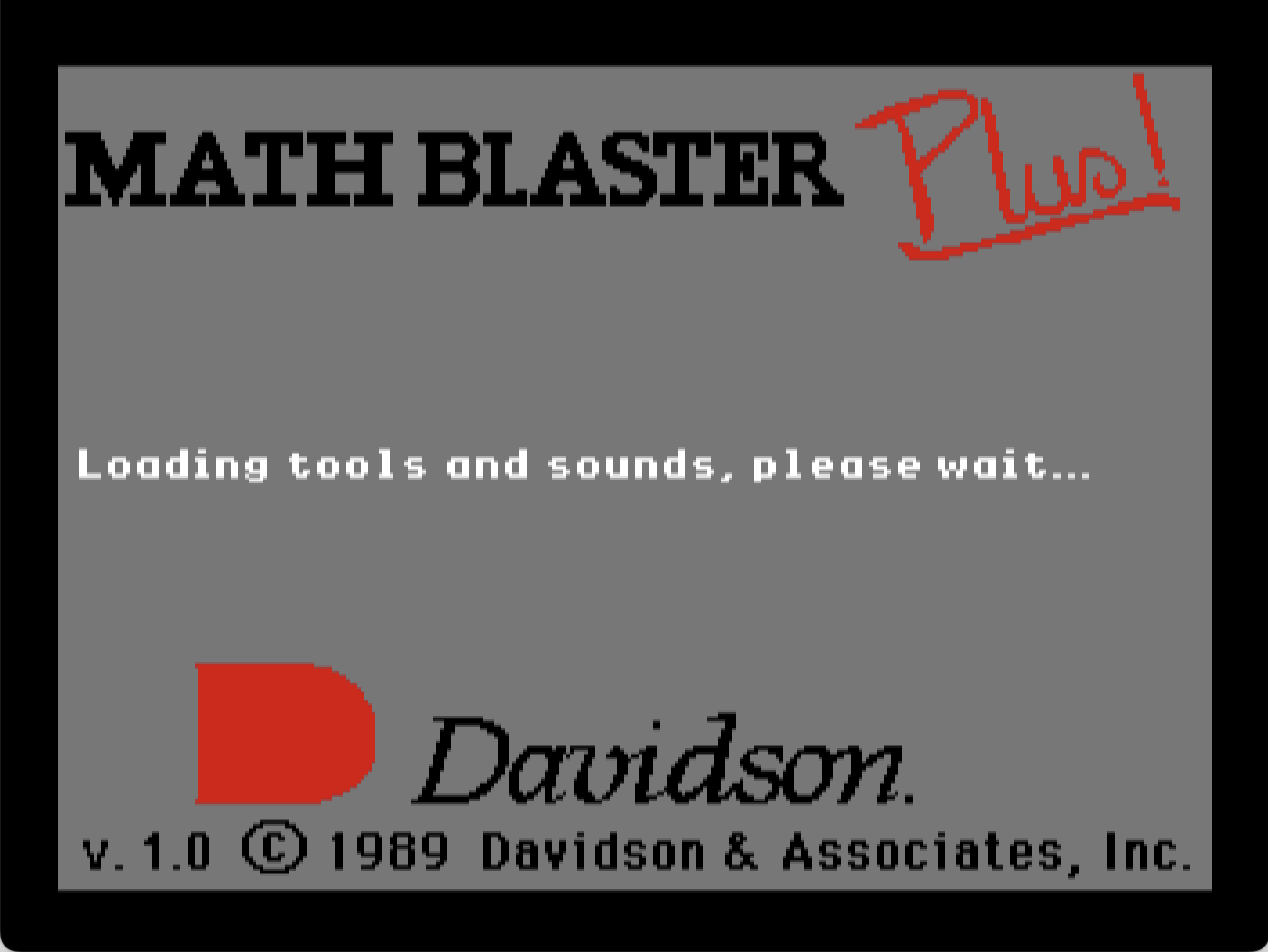 Math Blaster Plus! IIgs screenshot 2 of 4