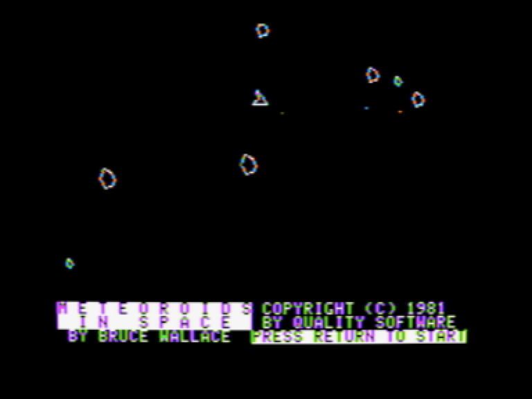 Meteoroids in Space screenshot 1 of 3
