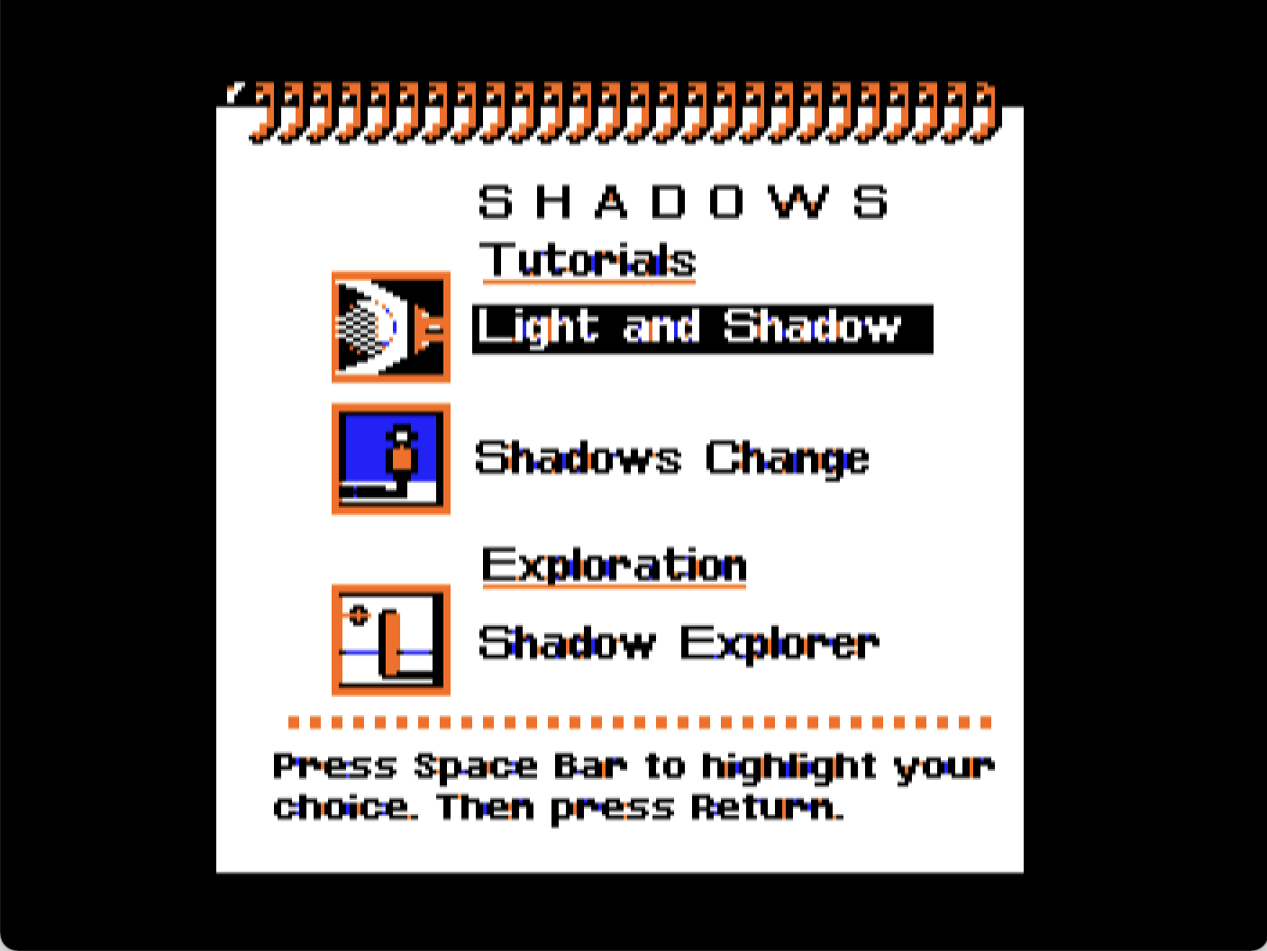 Science Explorers: Shadows screenshot 2 of 4