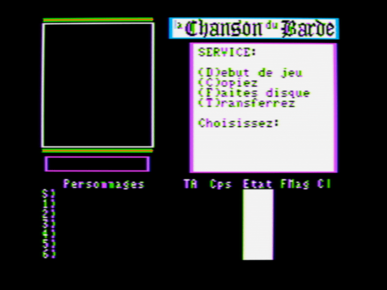 La Geste du Barde (The Bard's Tale French) screenshot 3 of 4