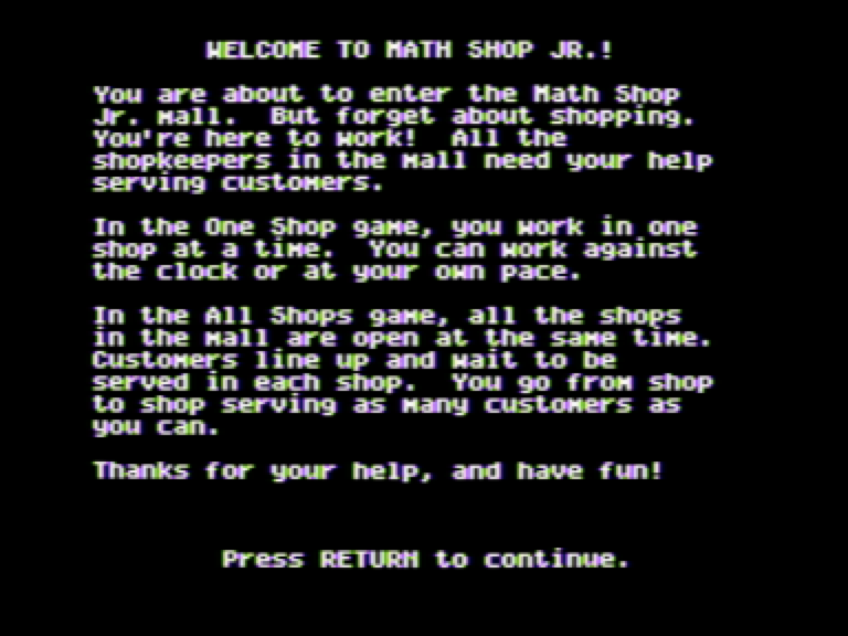 Math Shop Jr. screenshot 3 of 5