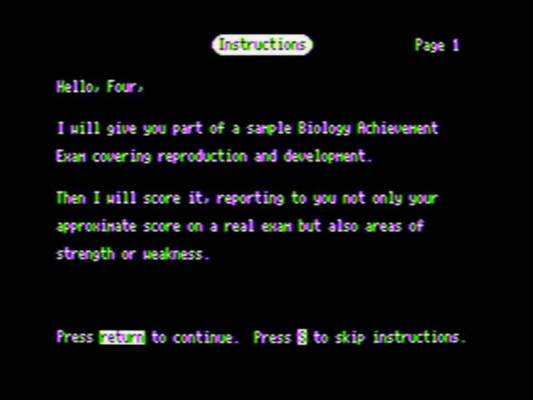 Biology Achievement II: Reproduction and Development screenshot 2 of 5