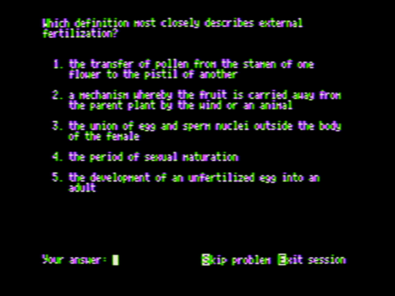 Biology Achievement II: Reproduction and Development screenshot 5 of 5