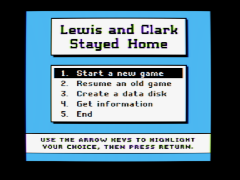 Lewis and Clark Stayed Home screenshot 4 of 11