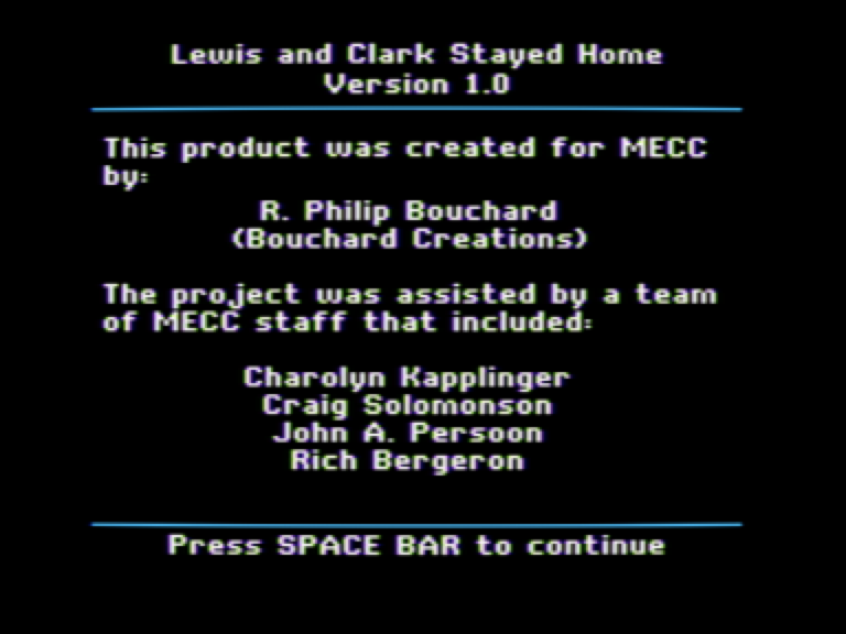 Lewis and Clark Stayed Home screenshot 6 of 11