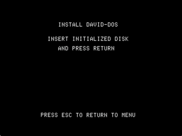 David-DOS screenshot 3 of 3
