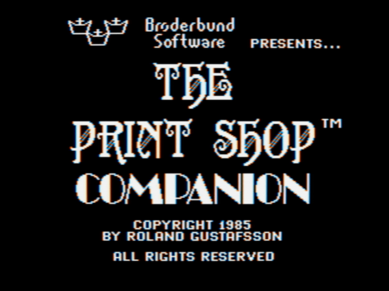 The Print Shop Companion screenshot 1 of 3