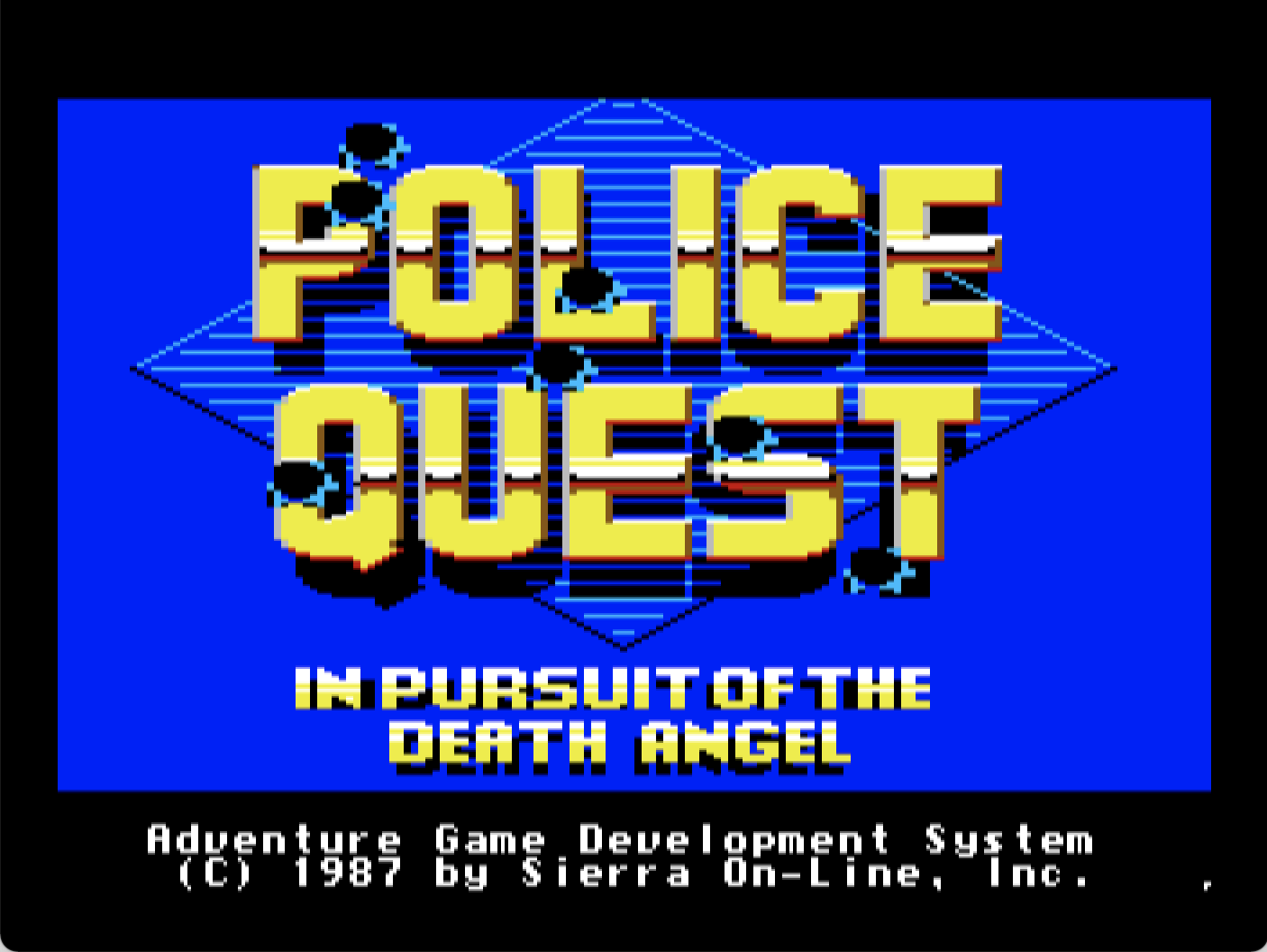 Police Quest screenshot 1 of 4