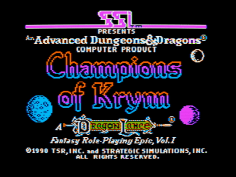 Champions of Krynn screenshot 1 of 6