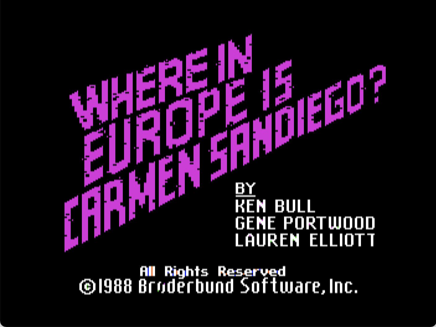 Where in Europe is Carmen Sandiego? screenshot 1 of 5
