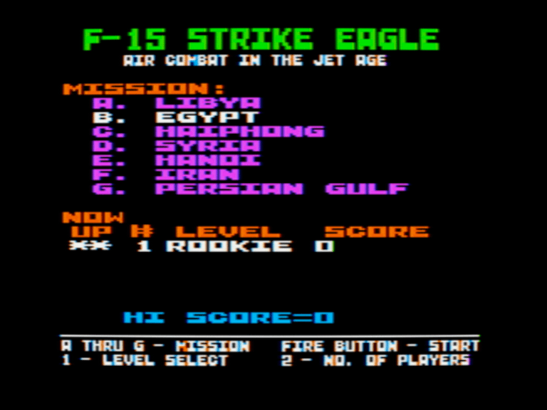F-15 Strike Eagle screenshot 3 of 4