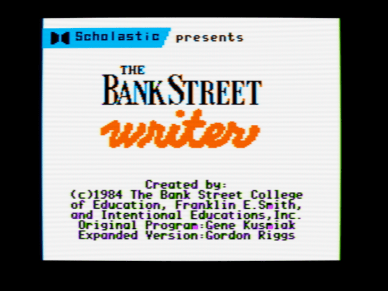 The Bank Street Writer Expanded screenshot 1 of 3