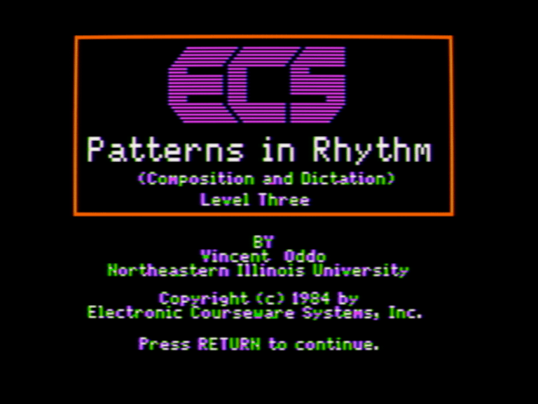 Patterns in Rhythm: Level Three screenshot 1 of 3