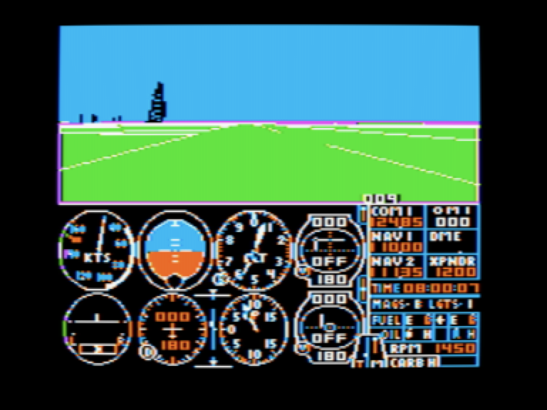 Flight Simulator II screenshot 4 of 5