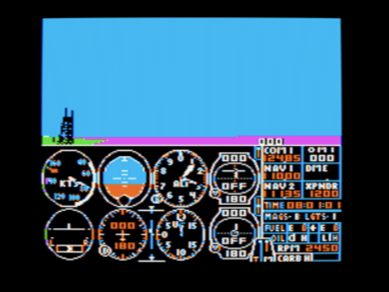 Flight Simulator II screenshot 5 of 5