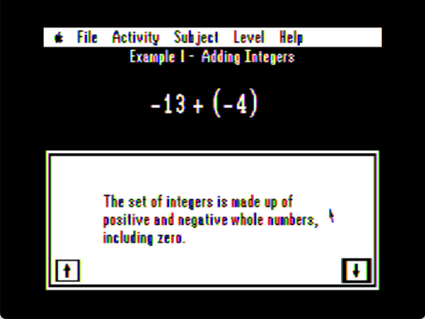 Alge-Blaster Plus! screenshot 4 of 5