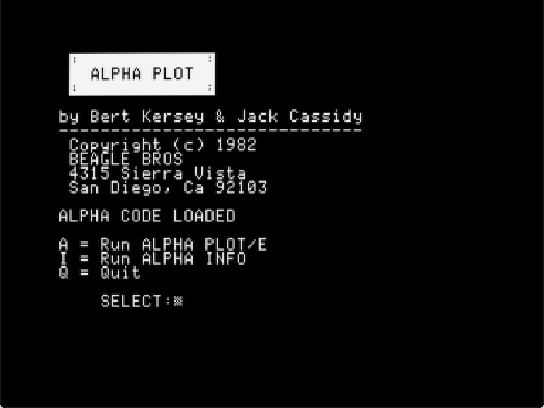 Alpha Plot screenshot 1 of 2