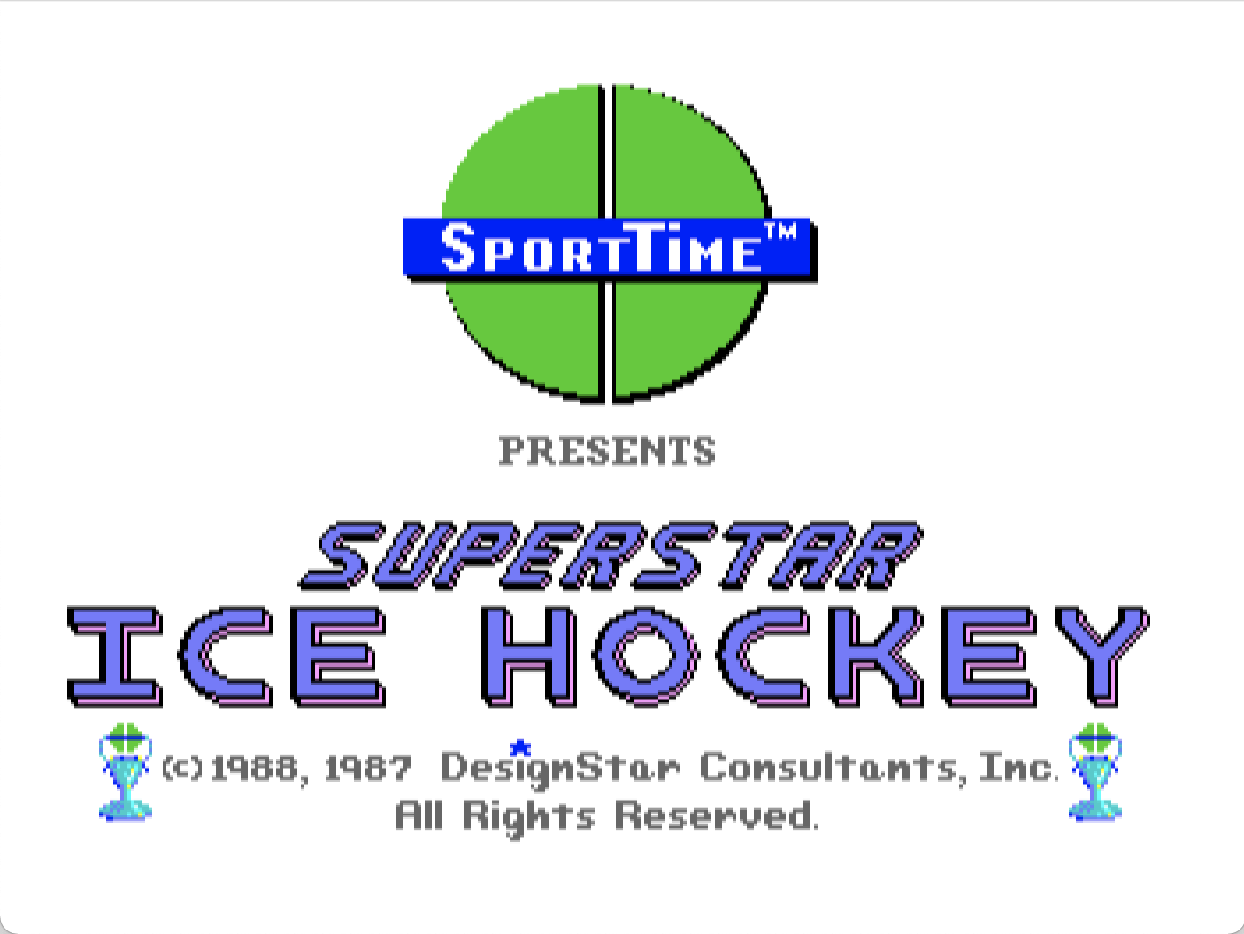 Superstar Ice Hockey screenshot 1 of 7