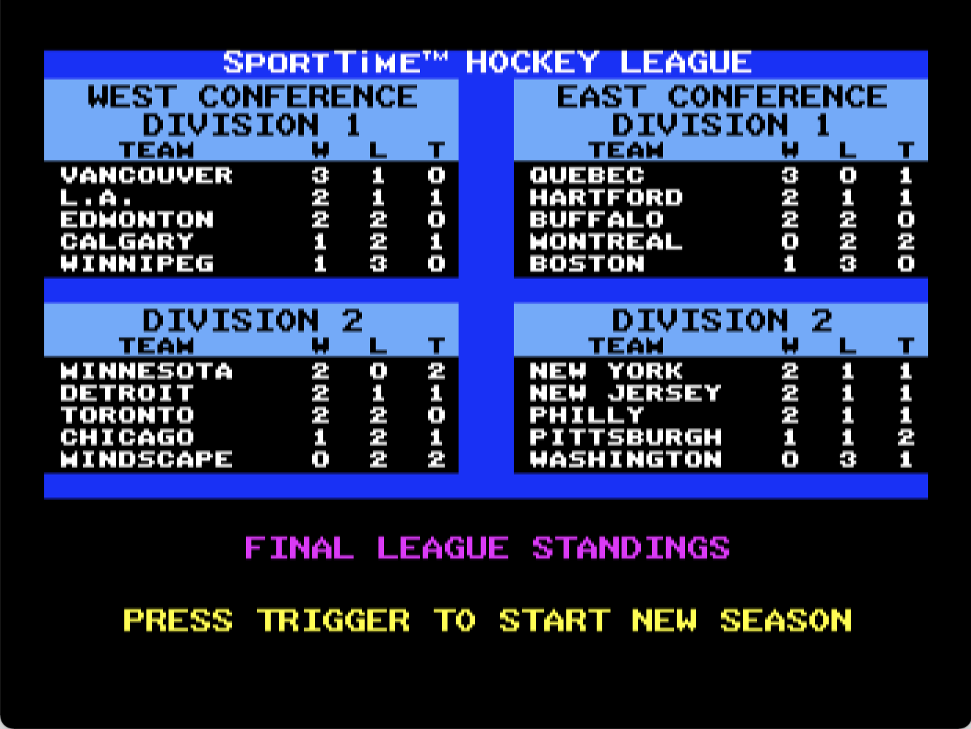 Superstar Ice Hockey screenshot 5 of 7