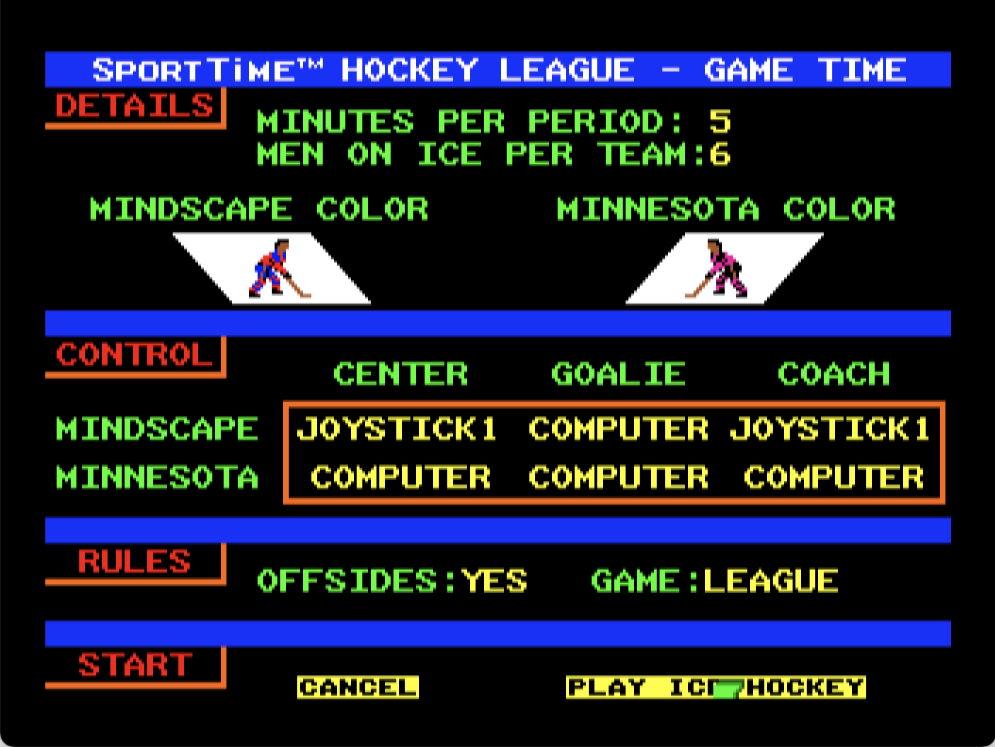 Superstar Ice Hockey screenshot 6 of 7