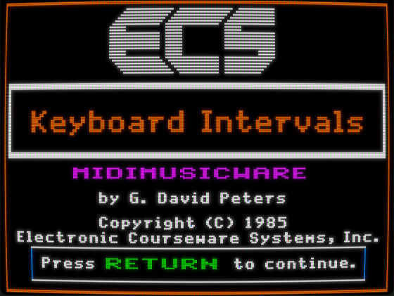 Keyboard Intervals screenshot 1 of 3