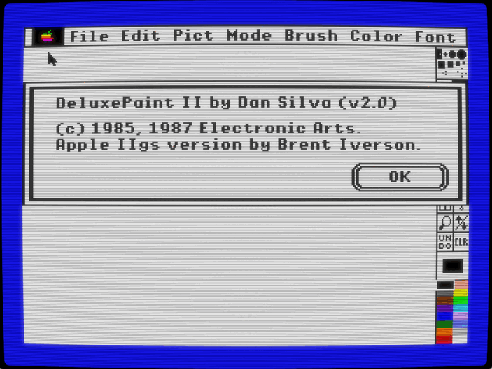 Deluxe Paint II screenshot 1 of 3