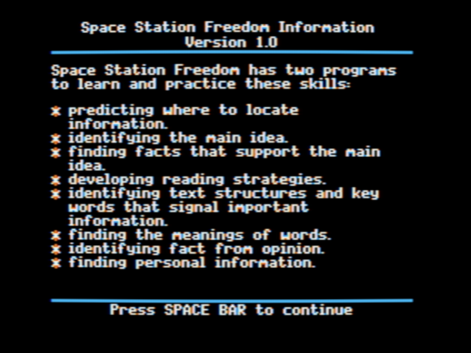 Space Station Freedom screenshot 3 of 4