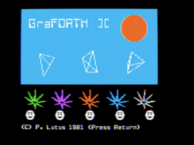 GraFORTH screenshot 1 of 3