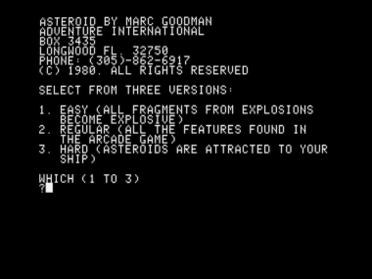 Asteroid screenshot 3 of 3