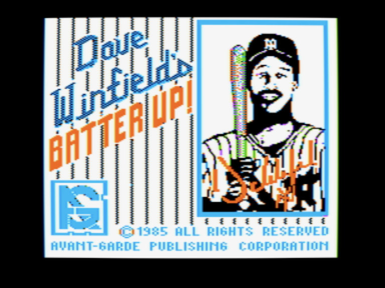 Dave Winfield's Batter Up! screenshot 1 of 2