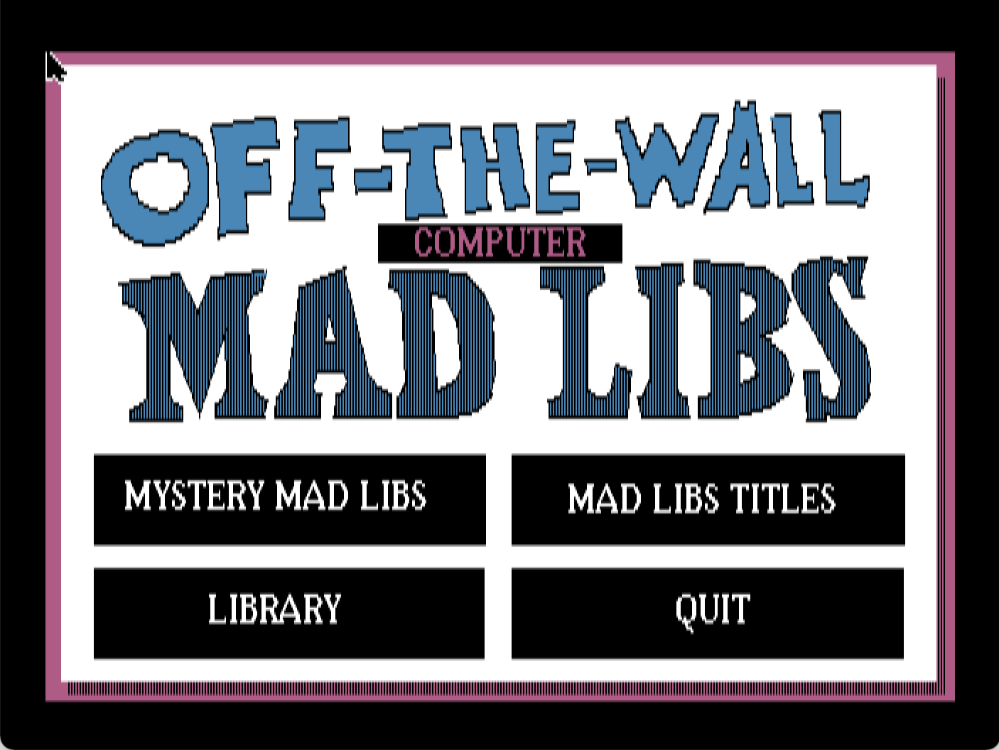 Mad Libs screenshot 1 of 3