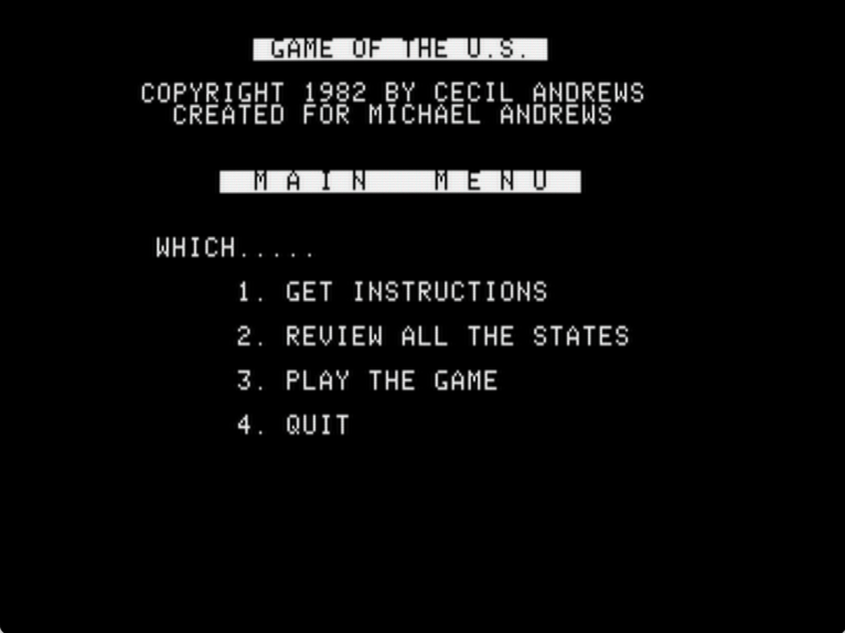 Game of the U.S. screenshot 1 of 3