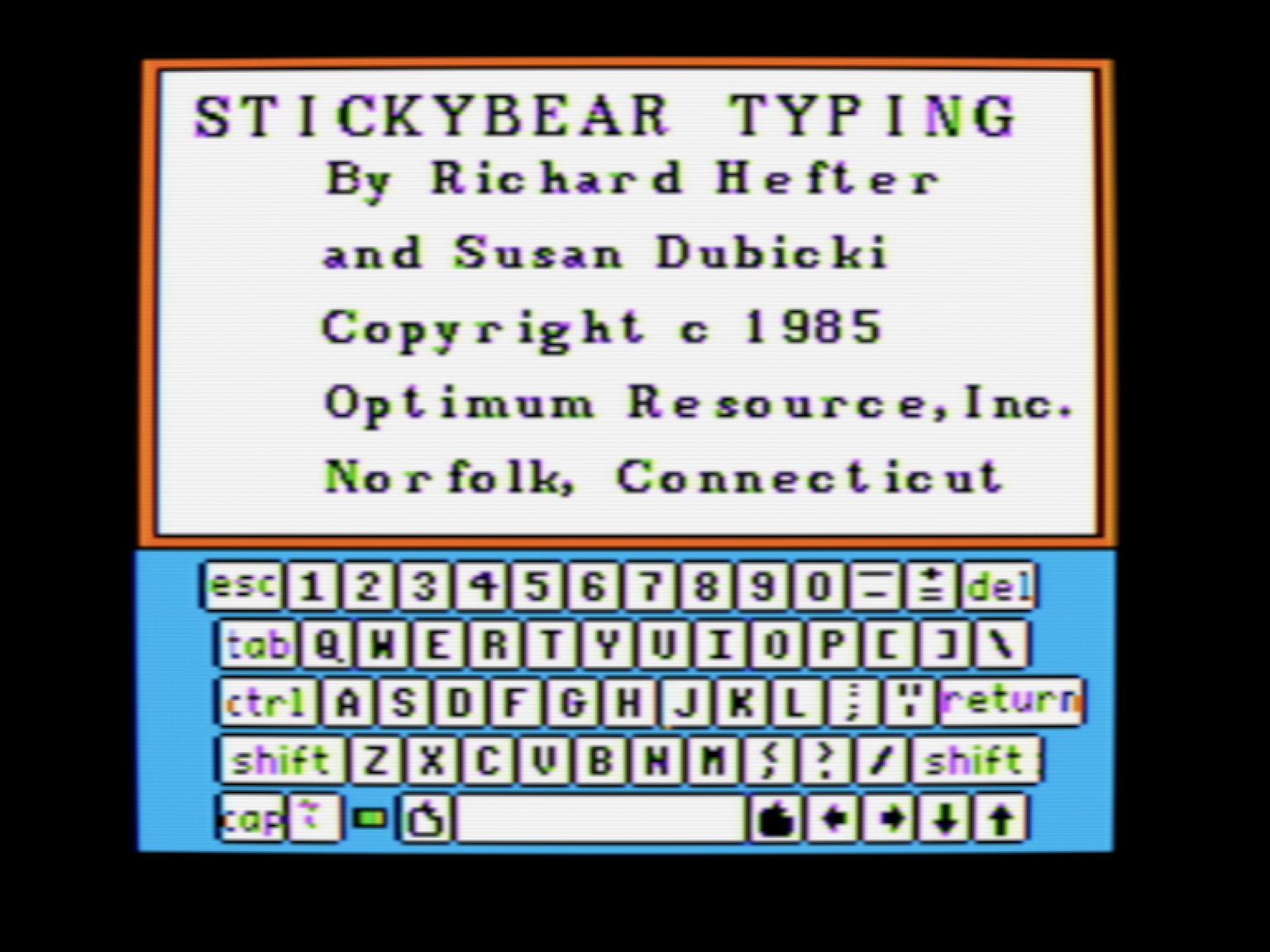 Stickybear Typing screenshot 1 of 3