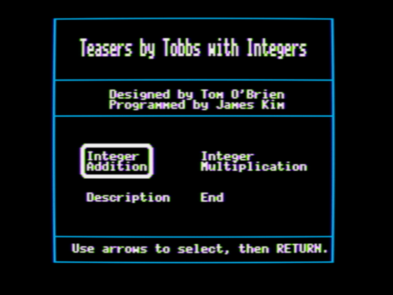 Teasers by Tobbs with Integers screenshot 1 of 4