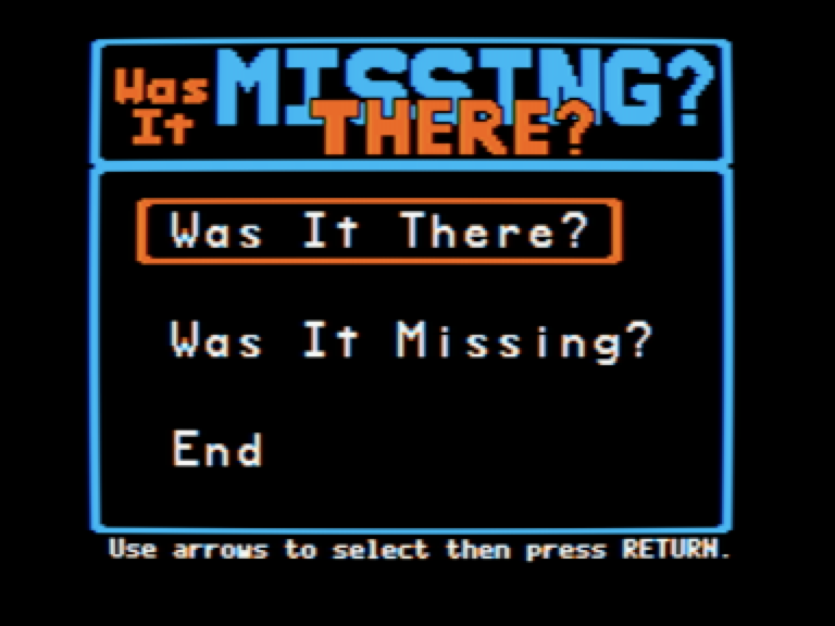Now You See It, Now You Don't - Was it there? Was it missing? screenshot 4 of 11