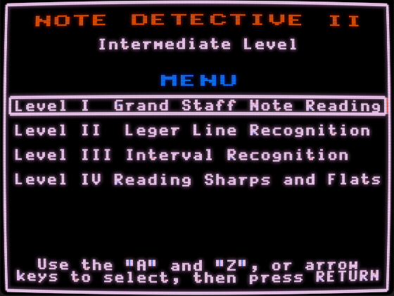 Note Detective II: Intermediate Level screenshot 2 of 3