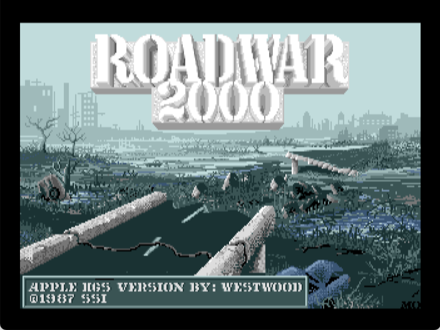 Roadwar 2000 screenshot 1 of 3