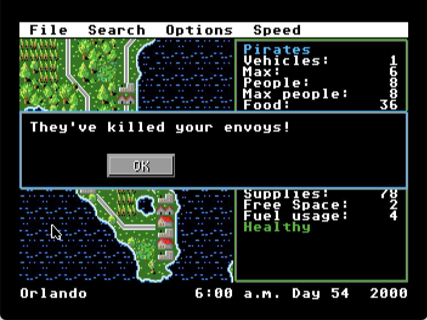 Roadwar 2000 screenshot 3 of 3