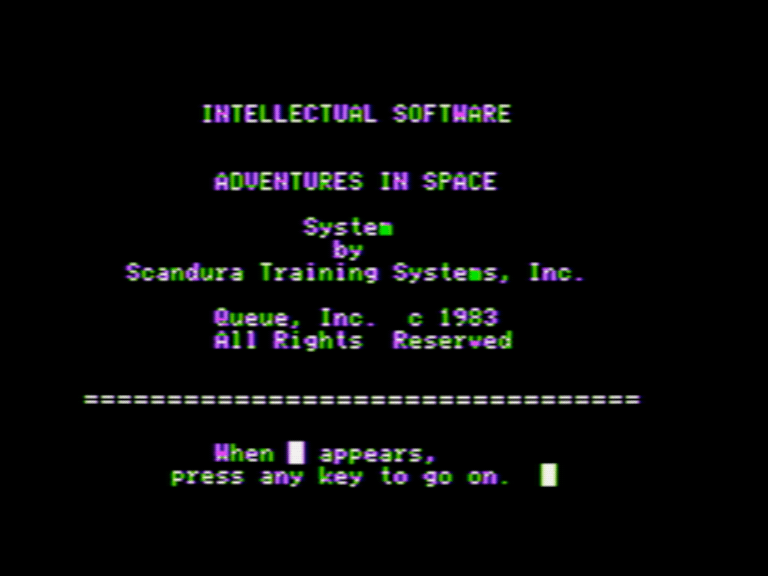 Adventures in Space screenshot 1 of 3