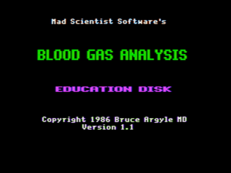 Blood Gas Analysis screenshot 1 of 4