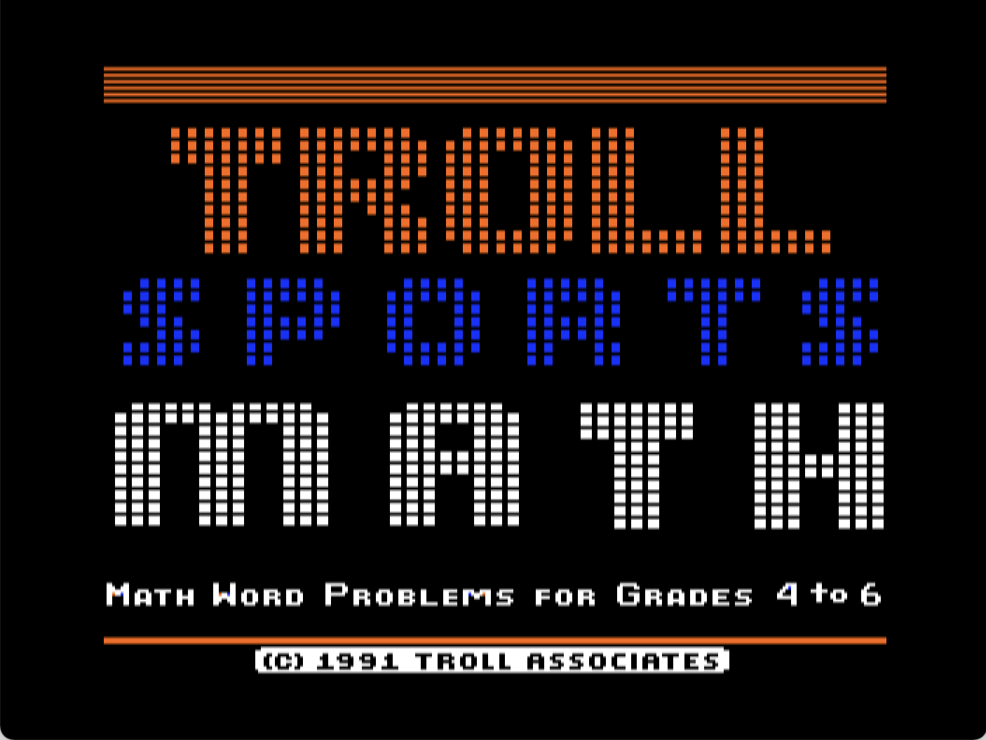 Troll Sports Math screenshot 1 of 4