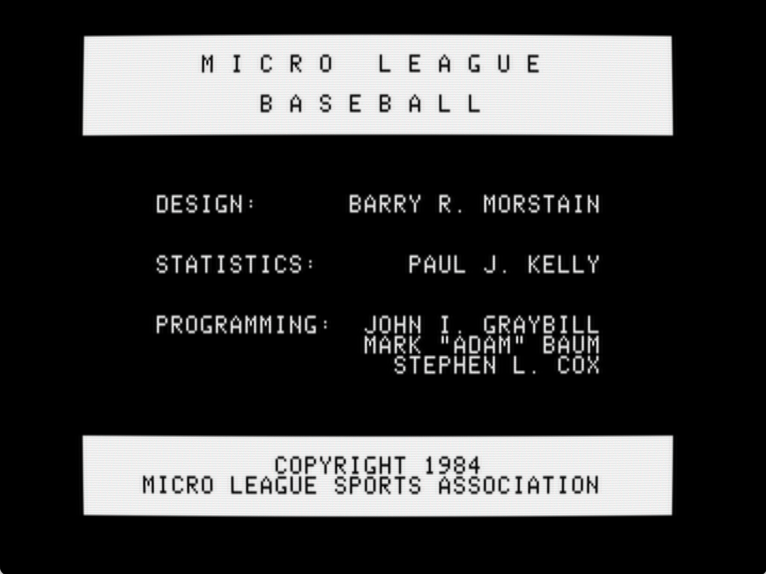Micro League Baseball screenshot 2 of 3