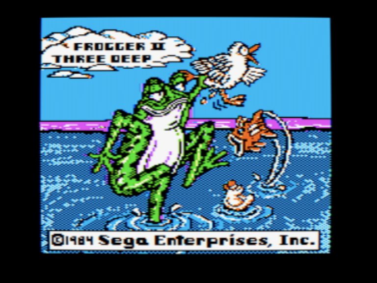 Frogger II: Three Deep screenshot 1 of 3