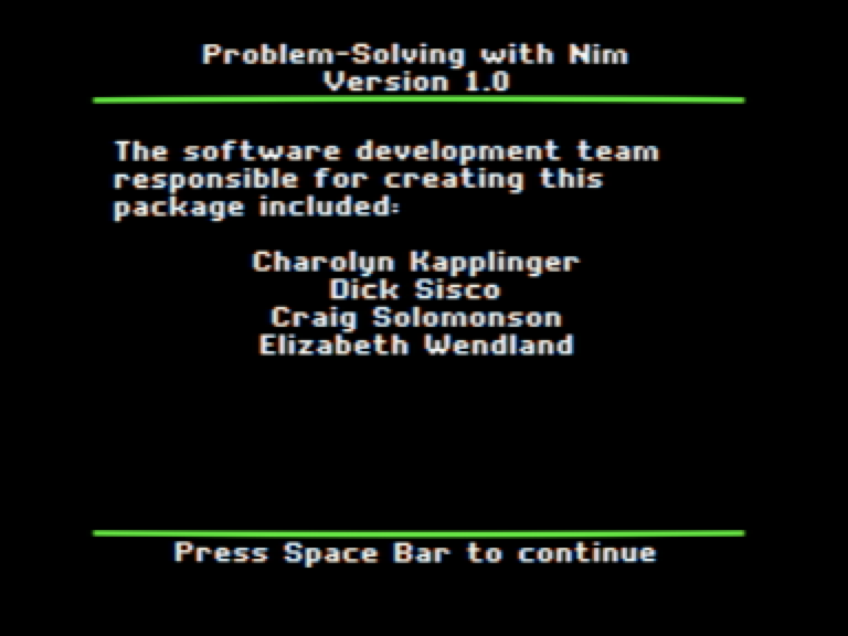 Problem Solving with Nim screenshot 5 of 7