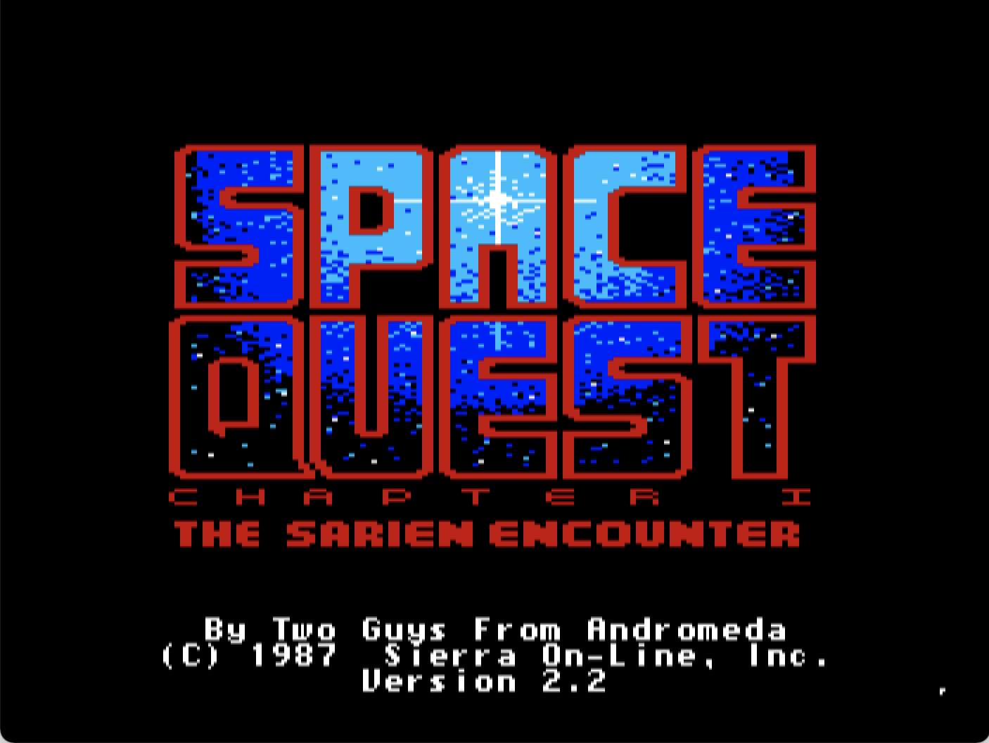 Space Quest: The Sarien Encounter screenshot 1 of 11