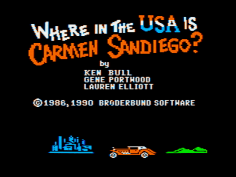 Where in the USA is Carmen Sandiego? screenshot 1 of 4